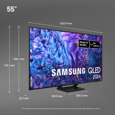 Samsung 55" Q70D 4K QLED Smart TV (2024)