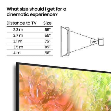 Samsung 70" DU7175 4K Smart TV (2024)