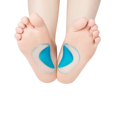 buestøtteindlæg Plantar Fasciitis ortopædiske støttepuder - S