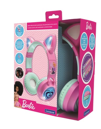 Barbie Katteører trådløse hovedtelefoner med lys
