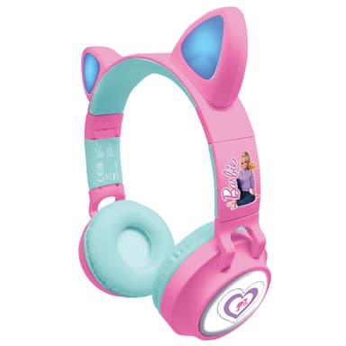 Barbie Katteører trådløse hovedtelefoner med lys