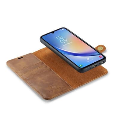 Wallet DG-Ming 2i1 Samsung Galaxy A35 - Brun