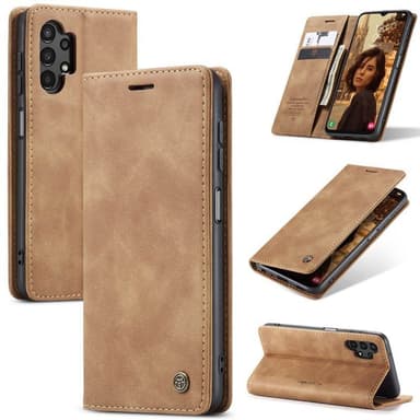 CaseMe FlipCase 013 Samsung Galaxy A35 - Brun