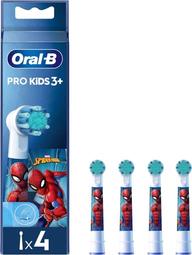 Oral-B Kids Spiderman tandbørstehoved 805374 (4-pk)