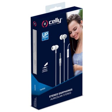 UP500 Stereo Headset In-ear Vit