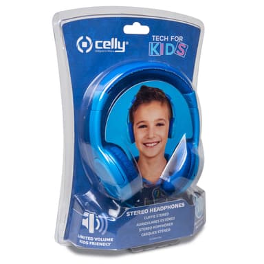 KidsBeat hovedtelefoner max 85dB blå