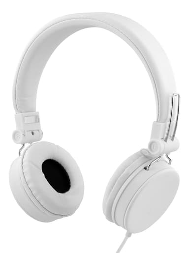H300 Headphones with microphone, foldable, 3.5 mm, white