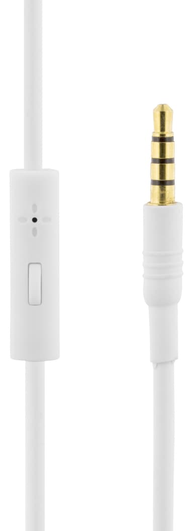 H300 Headphones with microphone, foldable, 3.5 mm, white