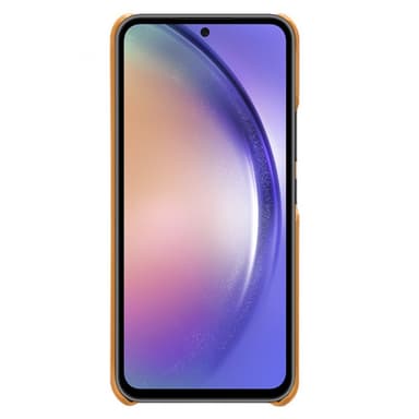 SKALO Samsung A55 5G PU-læder Cover - Lys brun