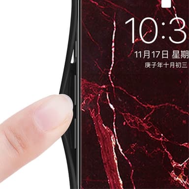 SKALO Samsung A35 5G Marmor hærdet glas TPU Cover - #2