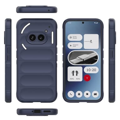SKALO Nothing Phone (2a) Rugged Bumpers TPU-Cover - Mørkeblå