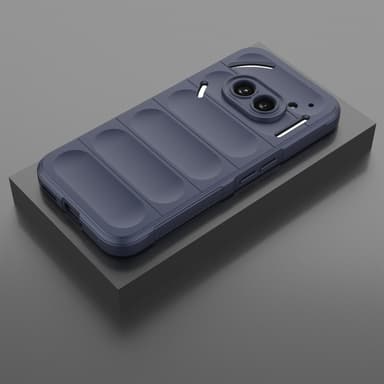 SKALO Nothing Phone (2a) Rugged Bumpers TPU-Cover - Mørkeblå