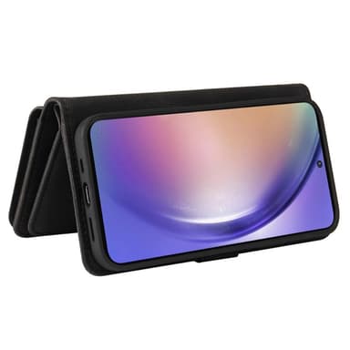 SKALO Samsung A55 5G Big Wallet 17-RUM Pungetui - Sort