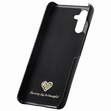 SKALO Samsung A55 5G PU Læder Litchi Cover - Sort