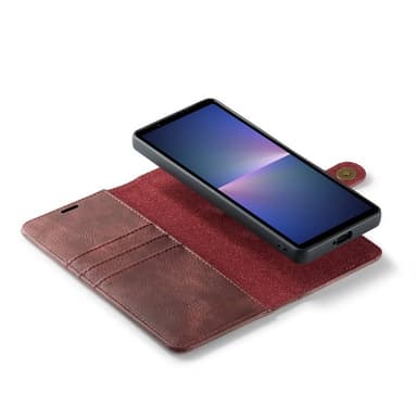 Wallet DG-Ming 2i1 Sony Xperia 10 VI - Rød