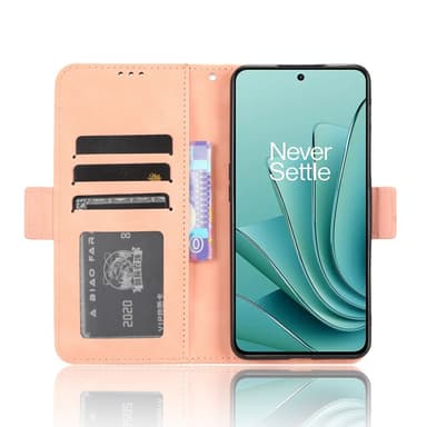SKALO OnePlus Nord 3 5G / Ace 2V 6-RUM Pungetaske - Pink