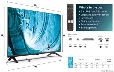 Philips 32" 6000-Series Full-HD LED TV