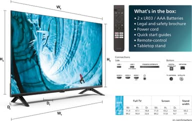 Philips 40" 6000-Series Full-HD LCD TV