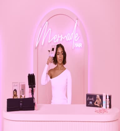 Mermade Pro Waver krøllejern 4009 (lyserød)