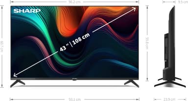 Sharp 43" GL4760E 4K LED TV (2024)