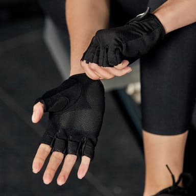 Unisex Pull-ups Fitness Sportshandsker Anti-skrid Halvfingerhandsker