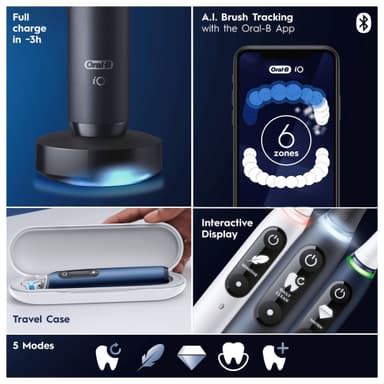 Oral-B iO 7s eltandbørste 387033 (hvid)