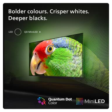 Philips 55” The Xtra PML9009 4K QD Mini-LED Ambilight TV (2024)