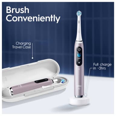 Oral-B iO 9s elektrisk tandbørste 387194 (rose quartz)