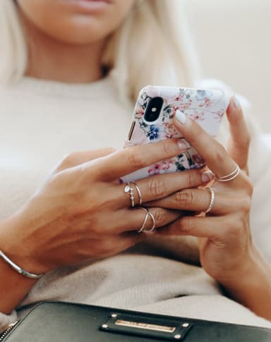 Printed Case Galaxy S9 Floral Romance