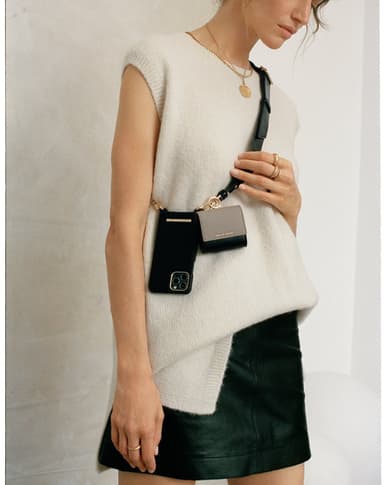 Atelier Necklace iPhone 8/7/6/6S/SE Black