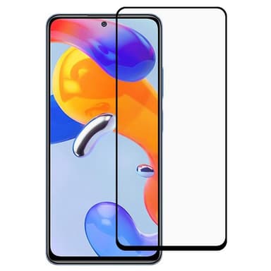 SKALO Xiaomi Redmi Note 12 4G FULL-FIT Hærdet Glas Skærmbeskyttelse