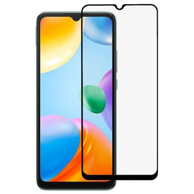 SKALO Xiaomi Redmi 10C FULL-FIT Hærdet Glas Skærmbeskyttelse