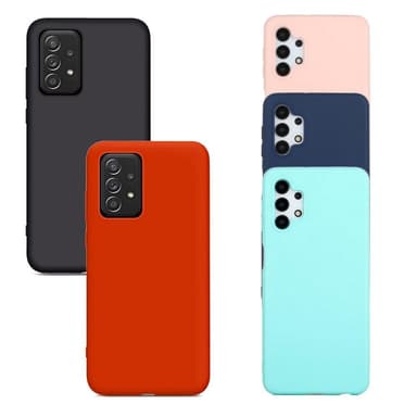 SKALO Samsung A32 5G Ultratynd TPU-skal - Turkis