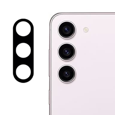 2-PAK SKALO Samsung S24+ 3D Kameralinse Beskyttelsesglas