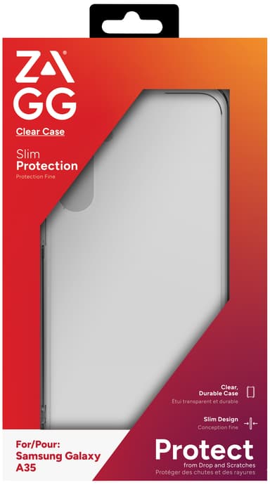 Zagg Samsung Galaxy A35 gennemsigtigt etui