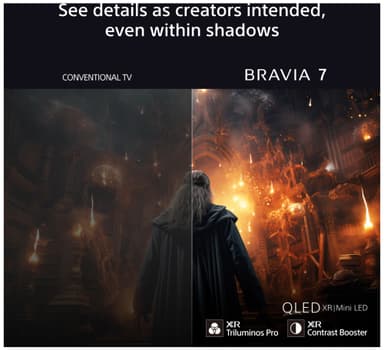 Sony 85” Bravia 7 4K MiniLED smart TV (2024)