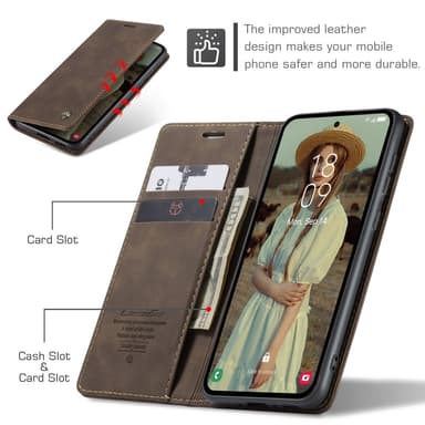 CASEME Retro Pung Taske til Samsung Galaxy A55