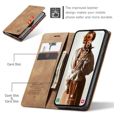 CASEME Retro Pung Taske til Samsung Galaxy A55