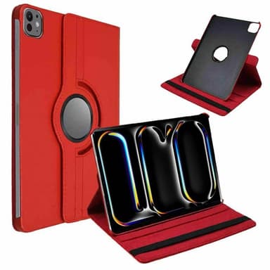 360 drejelig cover iPad Pro 13 (2024) - Rød