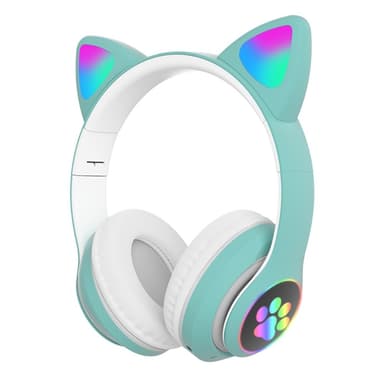 Over Ear Music Headset Glødende Cat Ear hovedtelefoner Blutooth