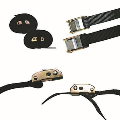 PRO Gymnastikringe 28 mm ABS Plast - Sort