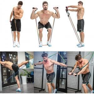 Resistance Bands | Komplet Kit Med Modstandselastikker