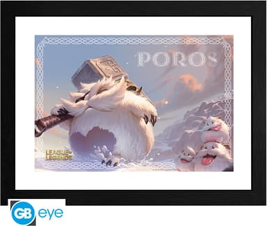 GB Eye League of Legends plakat (Poro)