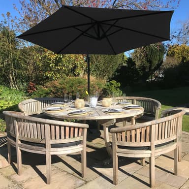 Sort Cantilever Parasol
