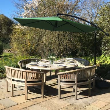 Grøn Kileparasol