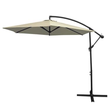 Cremefarvet Kileparasol