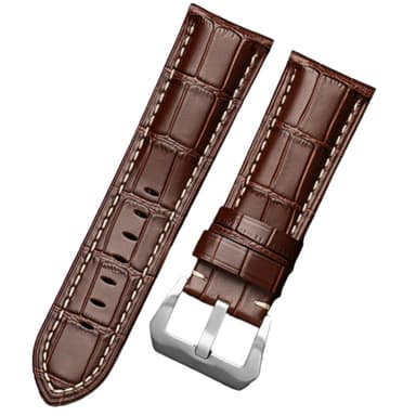 Udskiftningsurrem til Panerai Luminor Brun 26 mm
