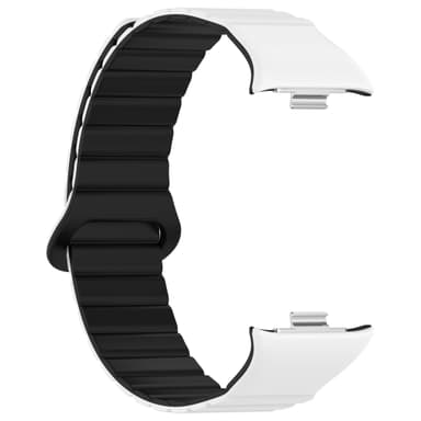 Magnetisk rem til Xiaomi Mi Band 8 Pro Sort + Hvid