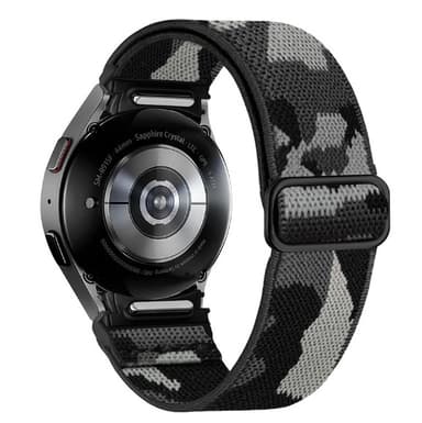 Samsung Galaxy Watch 6 armbånd med justerbart spænde Camouflage