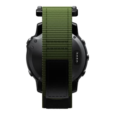 Urrem 22 mm til Garmin Fenix 5/6/7 Forerunner Approach Nylon Grøn